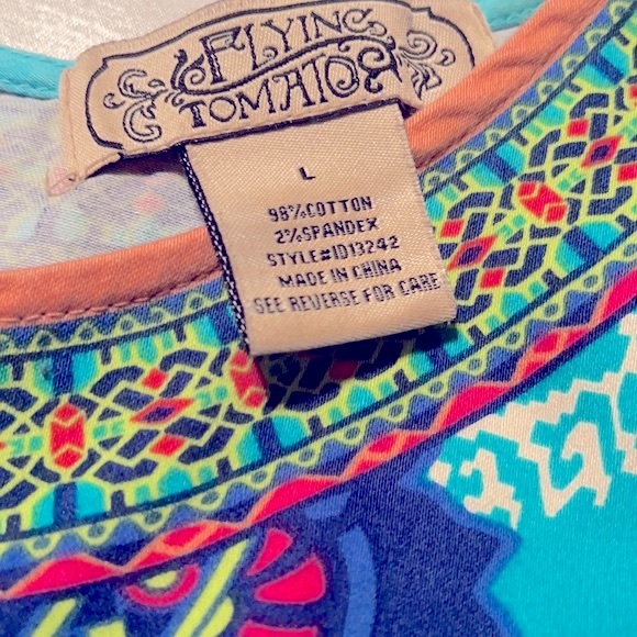 Flying Tomato Boho Multi colored sleeveless dress - Picture 4 of 15